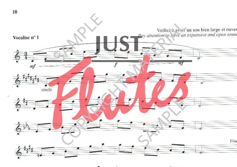 Philippe Bernold La Technique d'Embouchure. Just Flutes