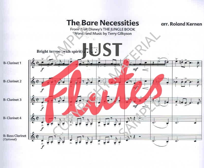 Disney Songs for Quartet. Just Flutes, London