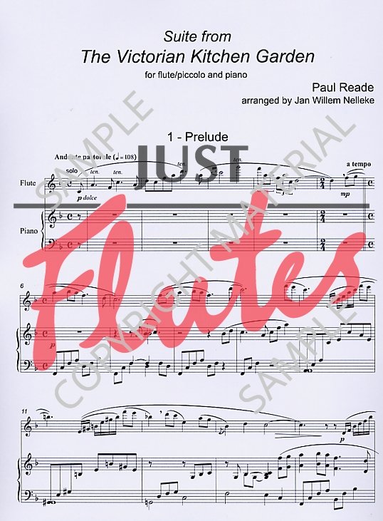 Paul Reade Suite from The Victorian Kitchen Garden